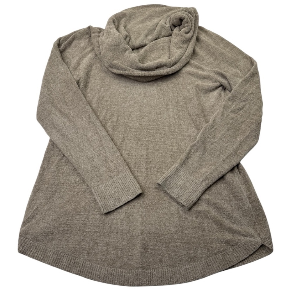 Barefoot Dreams CozyChic Ultra Lite Coastal Cowl Neck Tunic - Picture 3 of 8